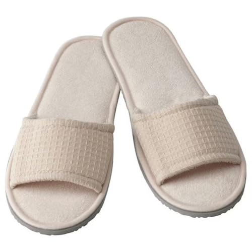 Image of Ikea SKOVELSJON Slippers, Beige, S /M