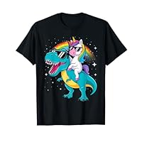T-Rex Unicorn Dinosaur Boys & Kids T-Shirt