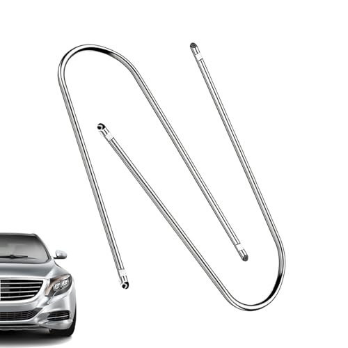 Genérico Herramienta para Quitar Radio de Coche | Llave en U para Palanca | Juego de 2 Piezas de Extracción y Desmontaje para Autorradios,para Coche, SUV, Sedán, Scooter, Pickup, Taller Y