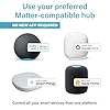 Legrand Wi-Fi Outdoor Dual Output Matter Smart Plug, Effortless Setup, Enhanced Compatibility with Apple HomeKit, Google Home, Alexa & SmartThings, Matter Smart Home, Pack of 1 WWMP31