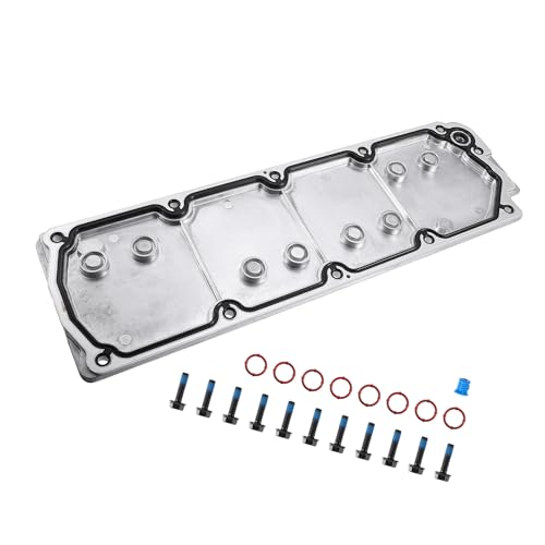 Hihaha No.12598832/12610141/12574467 Engine Valley Cover with Gasket for Chevrolet Express 1500 2008-2014 / Car/Aluminum Alloy / 1 Set