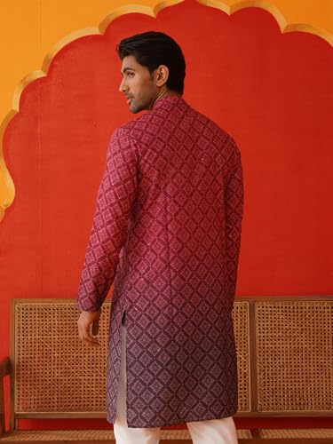 Image of Jompers Men's Ombre Pure Cotton Straight Kurta