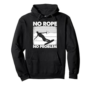 Lustiger Wakeboarder Wakeboarder - Kein Seil Kein Problem Pullover Hoodie