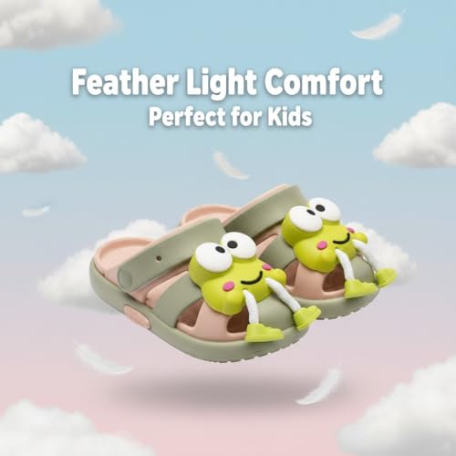Image of GLJ Unisex Kids Comfort Sandal for Kid Boy & Girl, Age 1-5 Years, 1150