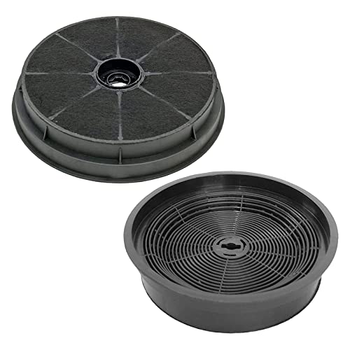 SPARES2GO Filtro de carbono compatible con campana extractora Glen Dimplex B11KMCS B1-1KM-CS 44449649 (paquete de 2 filtros)