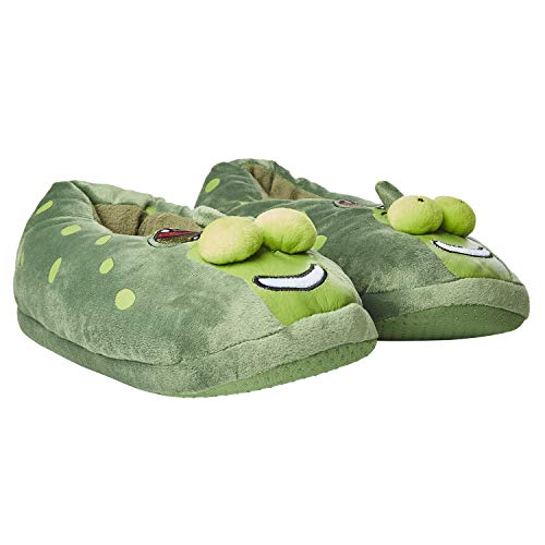 Rick And Morty Mens Slippers - Rick Sanchez, Pickle Rick, Morty Smith Footwear (Pickle, Size 10) Green #TOP1
