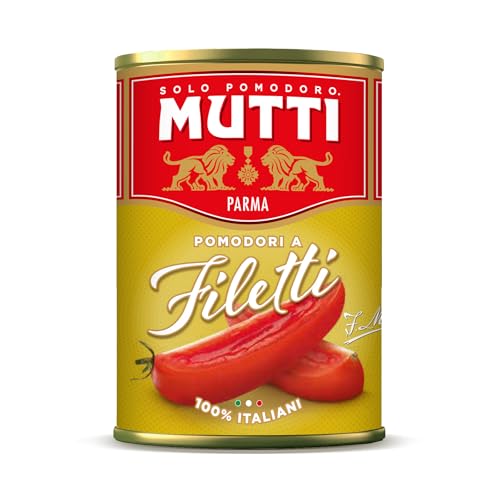 Mutti Filetti di Pomodoro, Tomatenfilets, 6er Pack (6 x 400 g)