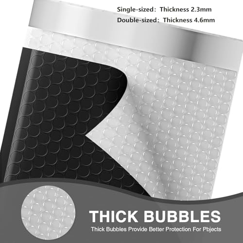 Metronic Black Bubble Mailers 6x10 100 Pack Usable Size 6x9 Opaque Padded Envelopes Waterproof Bubble Envelopes Cushioning Mailer for Small Business Mailing Makeup Jewelry Gifts image 5