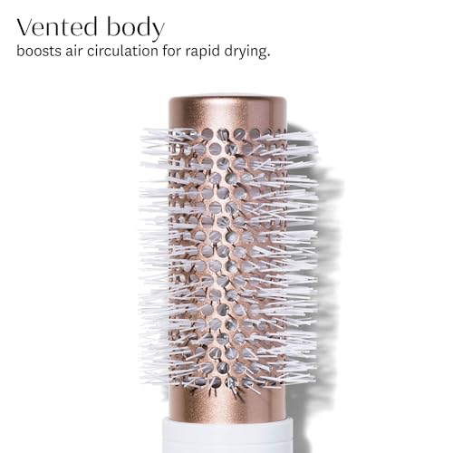 T3 Volume Round Hair Brush Ceramic-Coated Barrel Vented Round Brush for Blow Drying Heat Resistant Bristles - Image 3