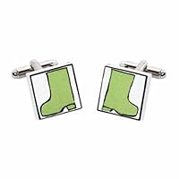 Wellies Cufflinks by Sonia Spencer, in Presentation Gift Box. Wellington Boots