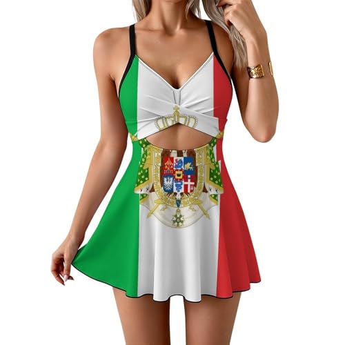 Traje de baño de Italia para mujer con diseño de espalda cruzada