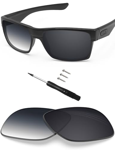 Image of BLAZERBUCK Replacement Lenses & Screws Screwdriver for Oakley TwoFace OO9189 /TwoFace Asian Fit OO9256 Sunglass