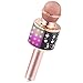 Microfono Karaoke Fede, Microfono Bluetooth per Bambini Regalo Bambina 4 5 6 7 8 9 10 11 Anni Giocattoli Bambina 3 5 6 8 11 12 13 14 Anni Microfono Bambini Giochi Bambini 3 4 5 6 7 8 9 10 Anni