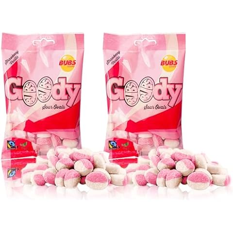 Bubs Goody Candy Ovals Godis Pack (2 pack - Strawberry/Vanilla) Cover