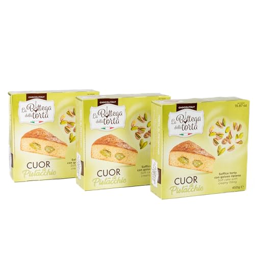 Chocolitaly Italian Pistachio Cream Filled Cake | 1 lb Each