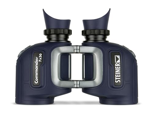 Image of Steiner Optics Commander 7x50 Marine Binoculars - Professional Waterproof Boating Optics with Sports-Auto-Focus - German Quality Heritage Warranty | 7x /50mm • Sports-Auto-Focus • HD Optics • Xl FOV 140m /1000m • Waterproof to 10m /33ft • Nitrogen-Filled