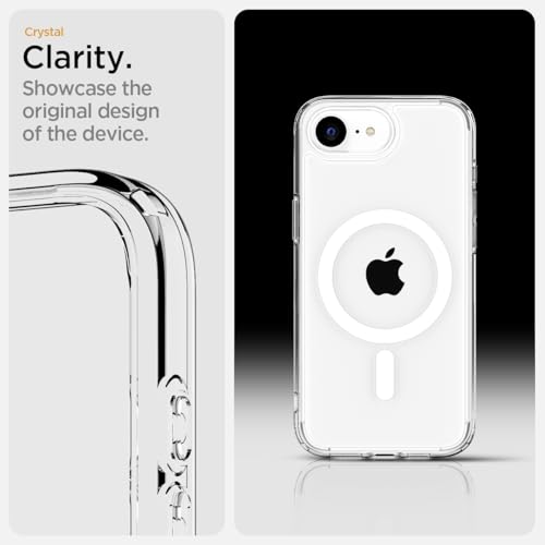 Image of Spigen for iPhone 17e / 16e Case, Ultra Hybrid MagFit [Anti-Yellowing] [Compatible with Magsafe] - Clear
