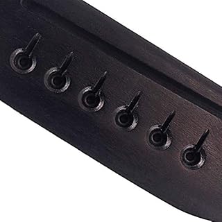 Alnicov Pont de guitare en bois Pont d’ébène de guitare acoustique pour guitare à 6 cordes - Les Beatles, Paul McCartney, John Lennon, RIngo Starr, George Harrison Alnicov Pont de guitare en bois Pont d'ébène de guitare acoustique pour guitare à 6 cordes – Image 6
