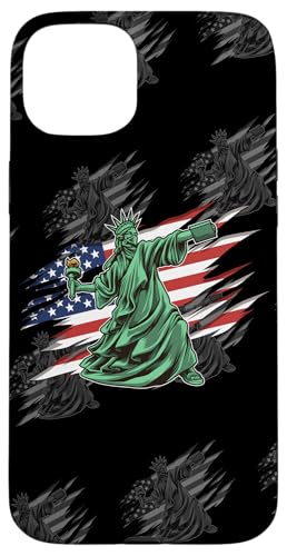 Riot Statue of Liberty - Anti Government - Resistance Case for iPhone 15 Plus