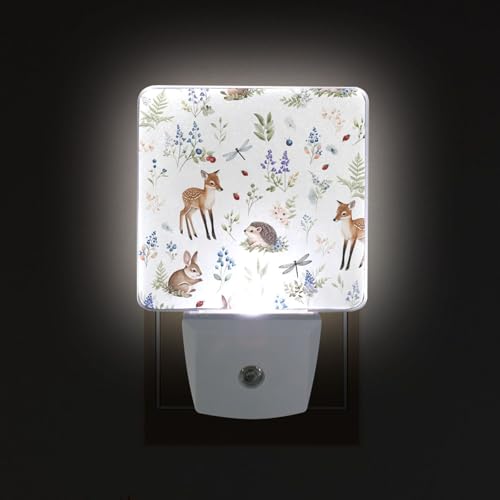 Lámpara nocturna Aslsiy para niños con animales miniatura 3