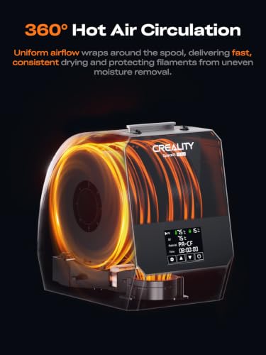 Image of Creality Space Pi V2 Plus Filament Dryer, 2-Spools Capacity, 75C High-Temp