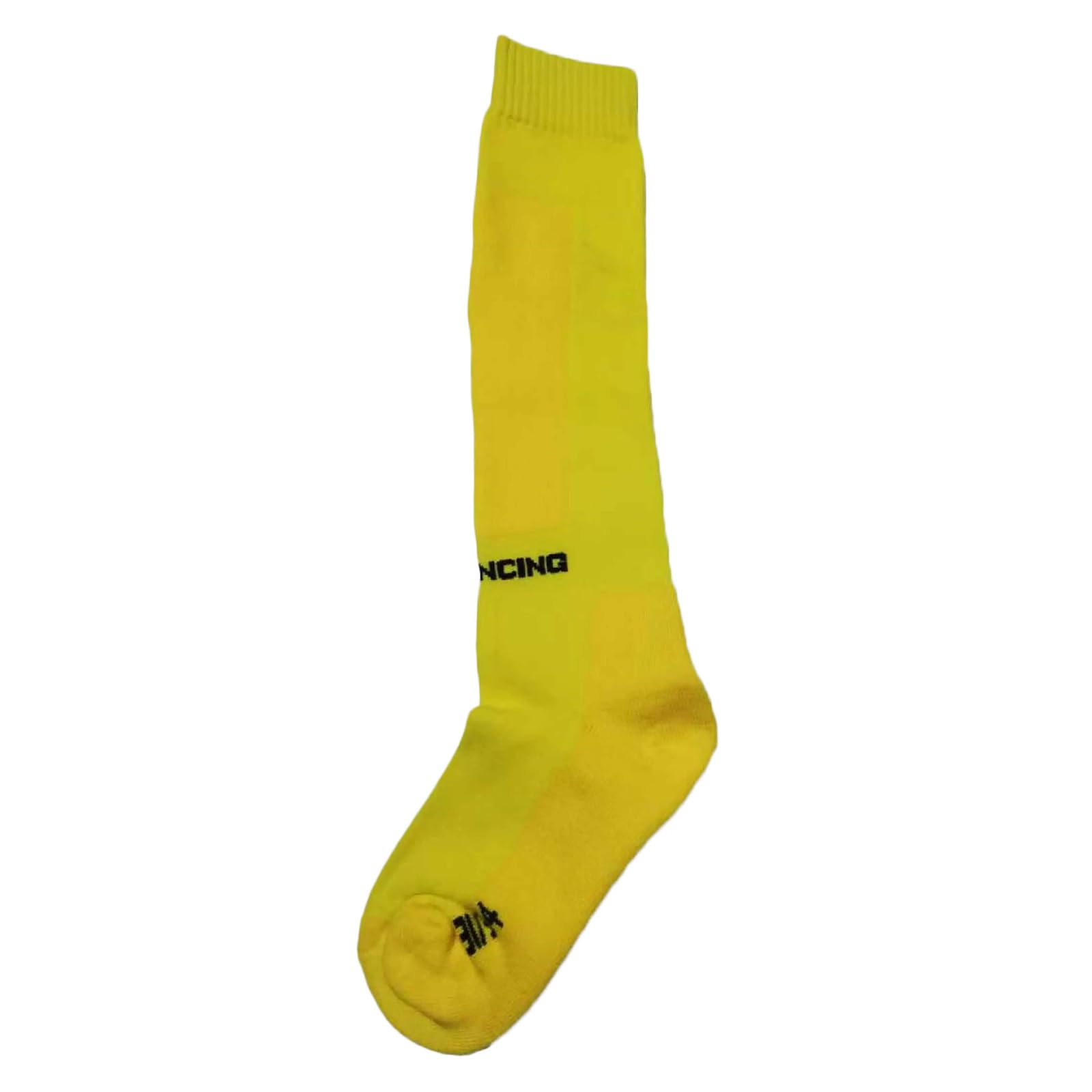 LXRHLIKG Fencing Stockings, High Long Sports Socks with Elastic Sock Cuff, Breathable Sweat Absorbing Fencing Socks for Men Women, Fencing Equipment(Yellow,L)