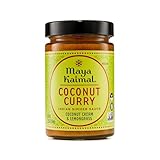 Maya Kaimal Coconut Curry Simmer Sauce, 12.5 oz, Medium Spiced Indian Simmer Sauce with Coconut Cream and Lemongrass, Vegan, Dairy Free and Non-GMO