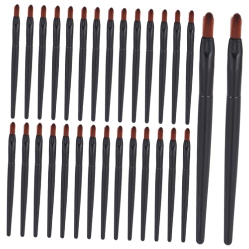 OKUMEYR 50個 使い捨て携帯用リップブラシ 軽量ポータブル設計 リップスティック グロス コンシーラー対応 多機能メイクアップツール 美容サ