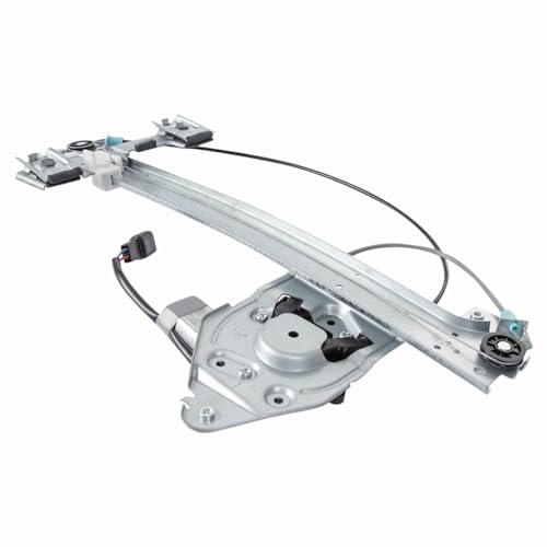 Image of TRQ Power Window Regulator w /Motor Rear Right Passenger Side for Saab Buick Chevy