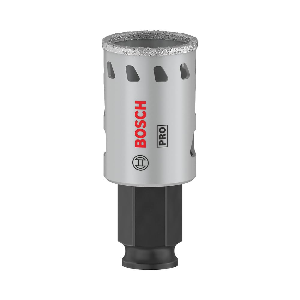 Bosch Bosch 1x PRO Tile Power Change Plus Hole Saw (for Hard Tiles, Soft Tiles, Ø 29 mm, Professional Accessory Rotary Drill/Drivers)