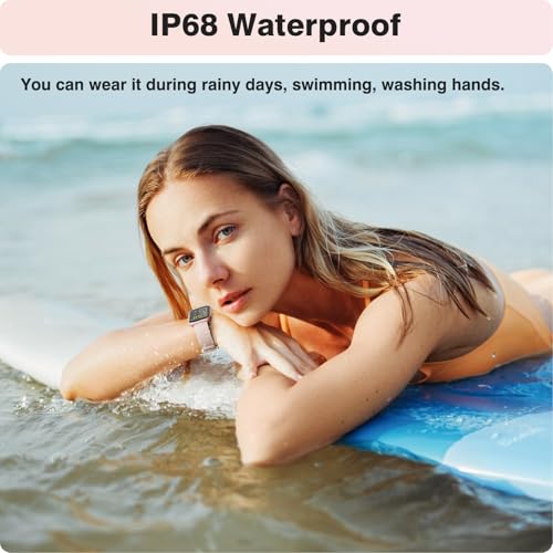 Smart Watches for Women(Answer/Make Call), 1.8" HD Ladies Smart Watch with Alexa, Fitness Tracker with SpO2 Heart Rate/Sleep Monitor/IP68 Waterproof, Step Counter Smartwatch for iPhone/Samsung/Android - Image 7