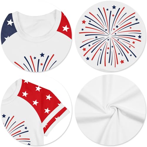 Image of Ithalt Boys Girls USA Shirts Kids 4th of July Shirts American Flag Tshirt Patriotic Top Independence Day Outfit 5-13y