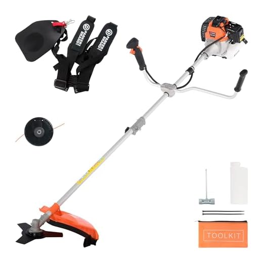 52cc Petrol Garden Brush Cutter, Grass Line Trimmer
