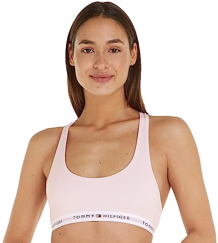 Tommy Hilfiger Bralette Femme Stretch, Rose (Light Pink), L Tommy Hilfiger Bralette Femme Stretch, Rose (Light Pink), L