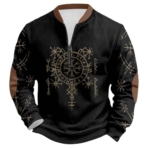 Sweat-shirt à demi-zip idéal pour les sorties décontractées