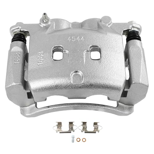 Image of SCITOO 19B7147 Front Right Disc Brake Caliper w /Bracket Fit For INFINITI For Q50 2014-2018,For Nissan For Rogue 2014-2018,For Nissan For X-Trail 2014-2015, Double Pistons