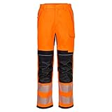 Sekureco Pantalón de Trabajo PW3 FR HVO Modaflame inherente Color Naranja FR414