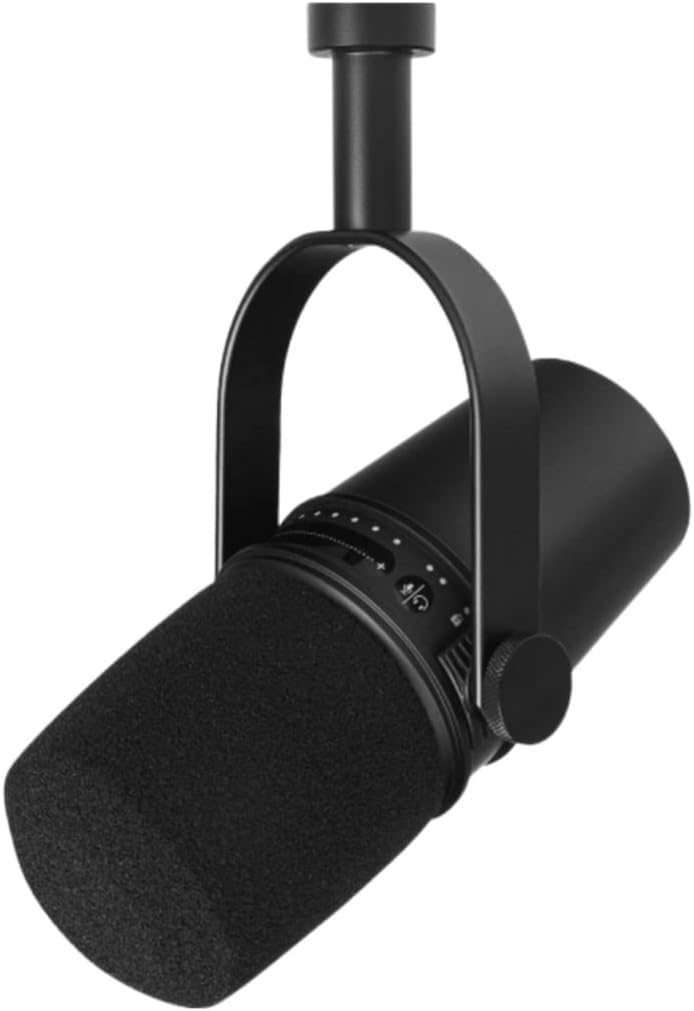 Microfono Microfono Microfono MVB MVB Microfono MV7 per la Registrazione in Studio Home Gaming all Metal USB/XLR Integrato