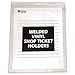 C-Line Vinyl Shop Ticket Holders, Both Sides Clear, 9 x 12 Inches, 50 per Box (80912)