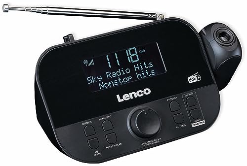 Réveil projecteur Lenco CR-615 réveil matinal en douceur dans votre chambre