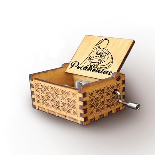 Melodiebox: Pocahontas - Farbenspiel des Winds/Colors of The Wind Holzspieluhr mit Handkurbel Spieluhr Musicbox Hand gekurbelt Neu für 18,99 EUR (-15%) statt 10,29 EUR bei amazon.de Bild: Melodiebox: Pocahontas - Farbenspiel des Winds/Colors of The Wind Holzspieluhr mit Handkurbel Spieluhr Musicbox Hand gekurbelt Neu für 18,99 EUR (-15%) statt 10,29 EUR bei amazon.de