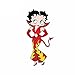 A/X 43 cm 20,8 cm per Betty Boop Adesivi per Auto Materiale in Vinile Decalcomania Occlusione Scratch Moto