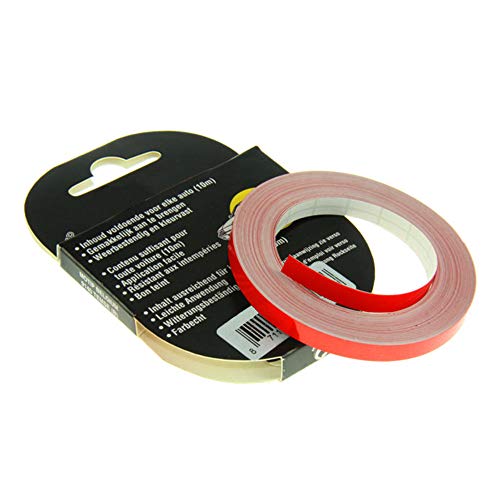 cyclingcolors Liseret 3MMx10M Jante Casque CARENAGE Sticker Autocollant Moto Voiture Tuning Couleur (Rouge)