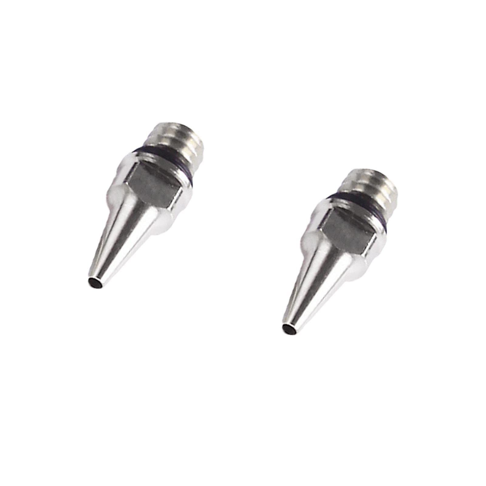 bnf®Airbrush Nozzle Cap Replacement Parts for Spray Gun Sprayer Accessories 0.5 mm|Crafts | Art Supplies |Package Includes : 2 X Airbrush Nozzles-image-37