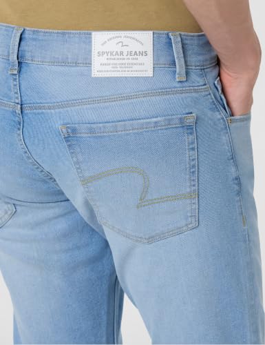 Image of Spykar Men's Skinny Fit Low-Rise Casual Jeans