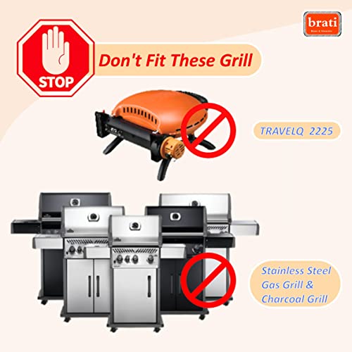 Disposable Aluminum Grease Trays for Napoleon TravelQ Series,for Travel Q Portable Propane Gas Grill Grease Liner,30-Pack