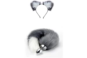 Fox Tail Anal Butt Plug & Ear Kit: Unleash Your Inner Vixen