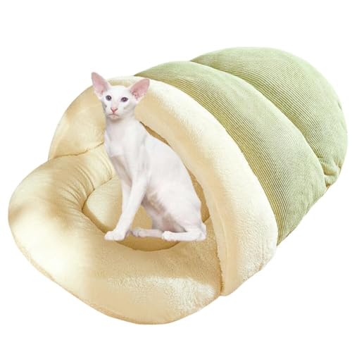 Lifetips オリエンタルショートヘア Oriental Shorthair ペットベッド 犬猫兼用 冬用 寝袋型 ふわふわ クッション 保温 防寒 洗える 小型犬 中型犬 室内 おしゃれ 北欧風 ソファ ハウス 快眠グッズ 抱っこ感覚 多頭飼い対応