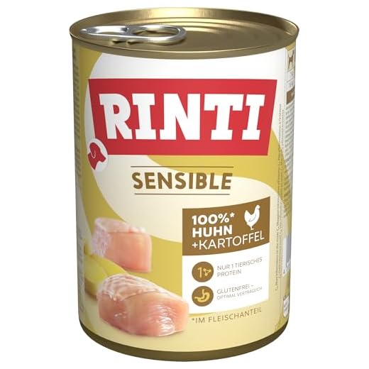 RINTI Sensible Huhn + Kartoffel 12x400g