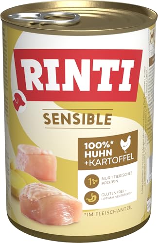 RINTI Sensible Huhn + Kartoffel { 12x400g } , 400g (12er Pack)